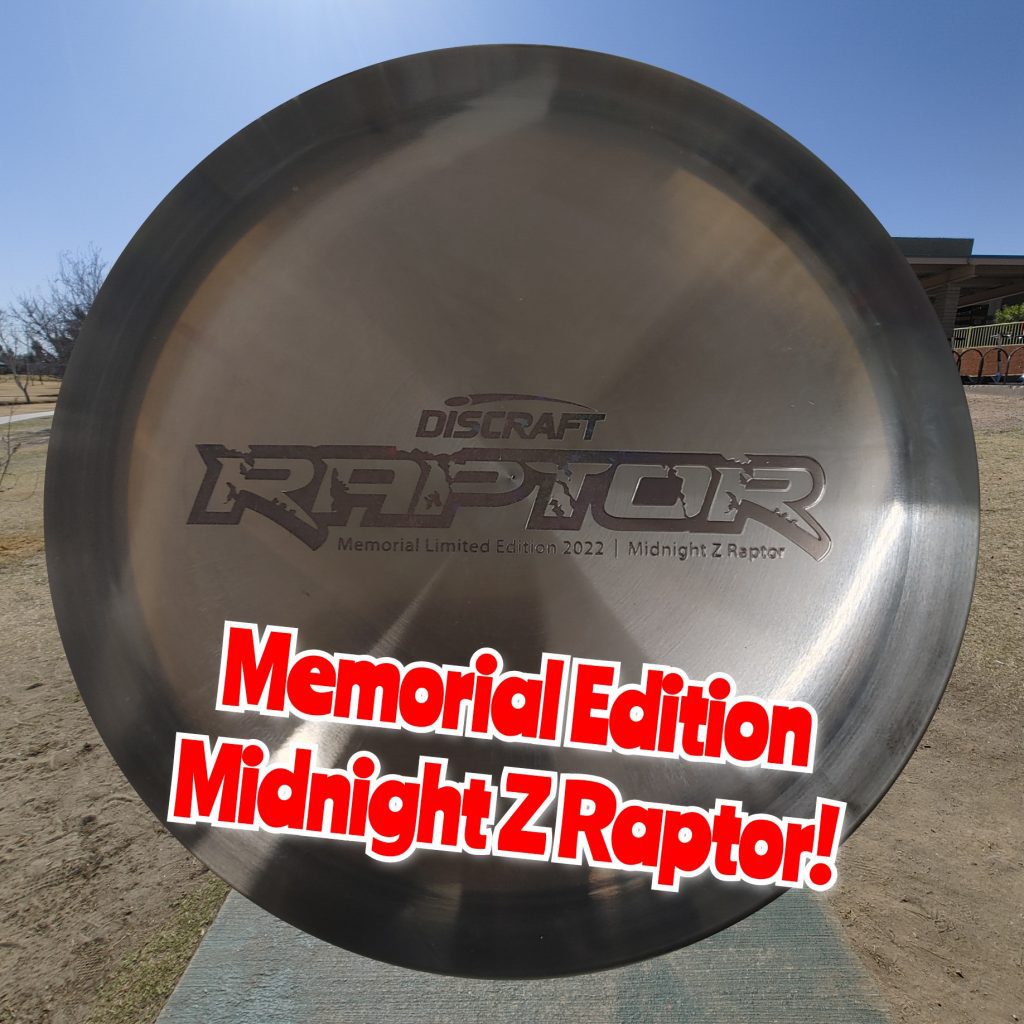 Midnight Z Raptor 2022 Memorial